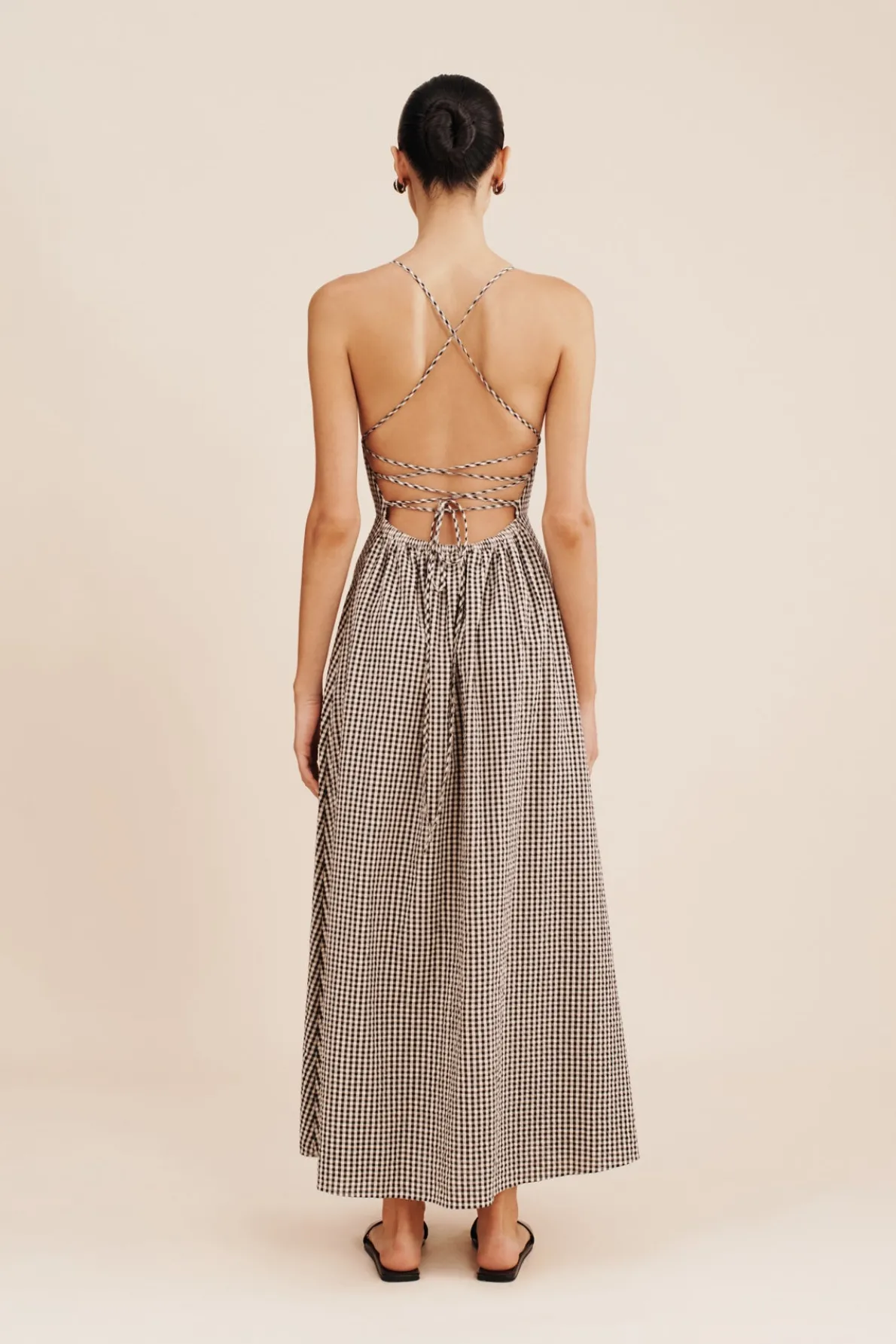 LORI DRESS - GINGHAM