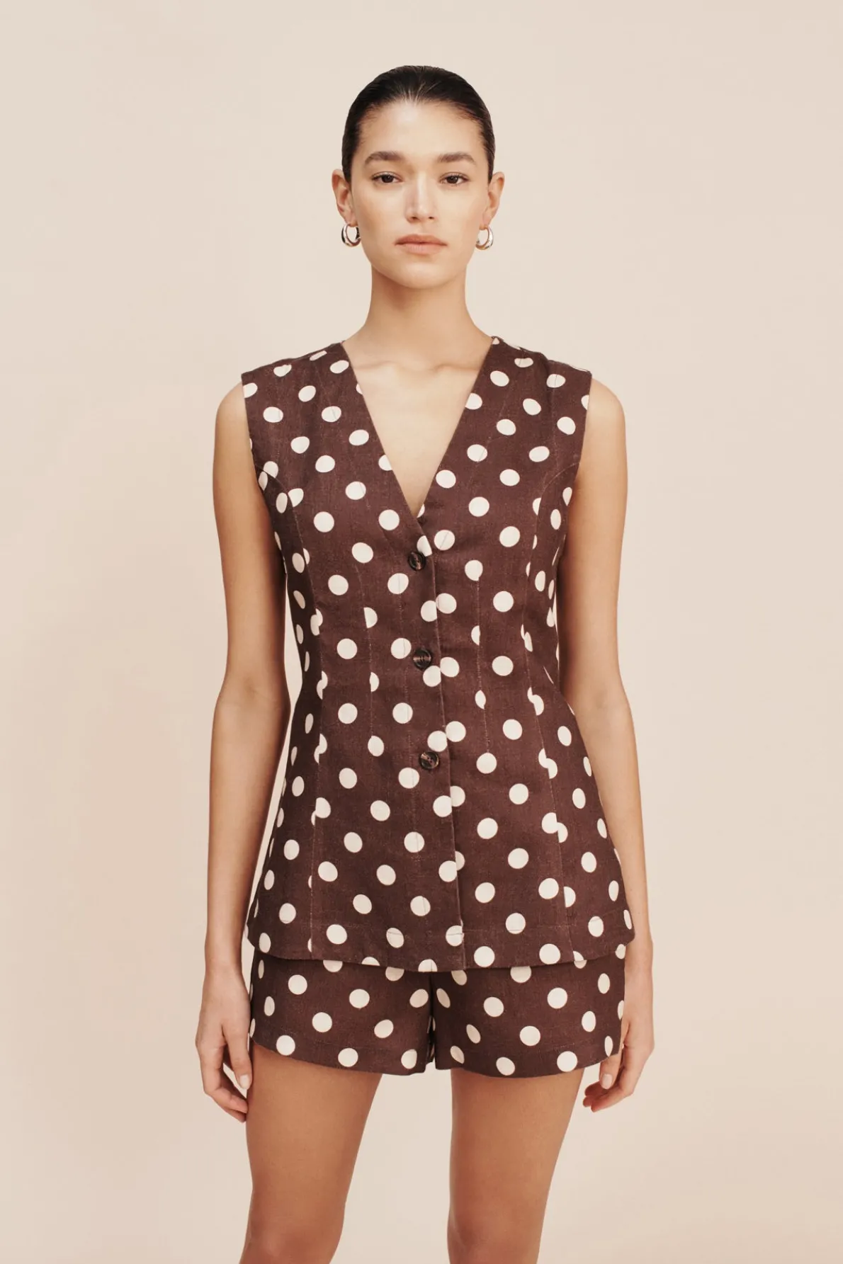 LORI VEST - POLKA DOT