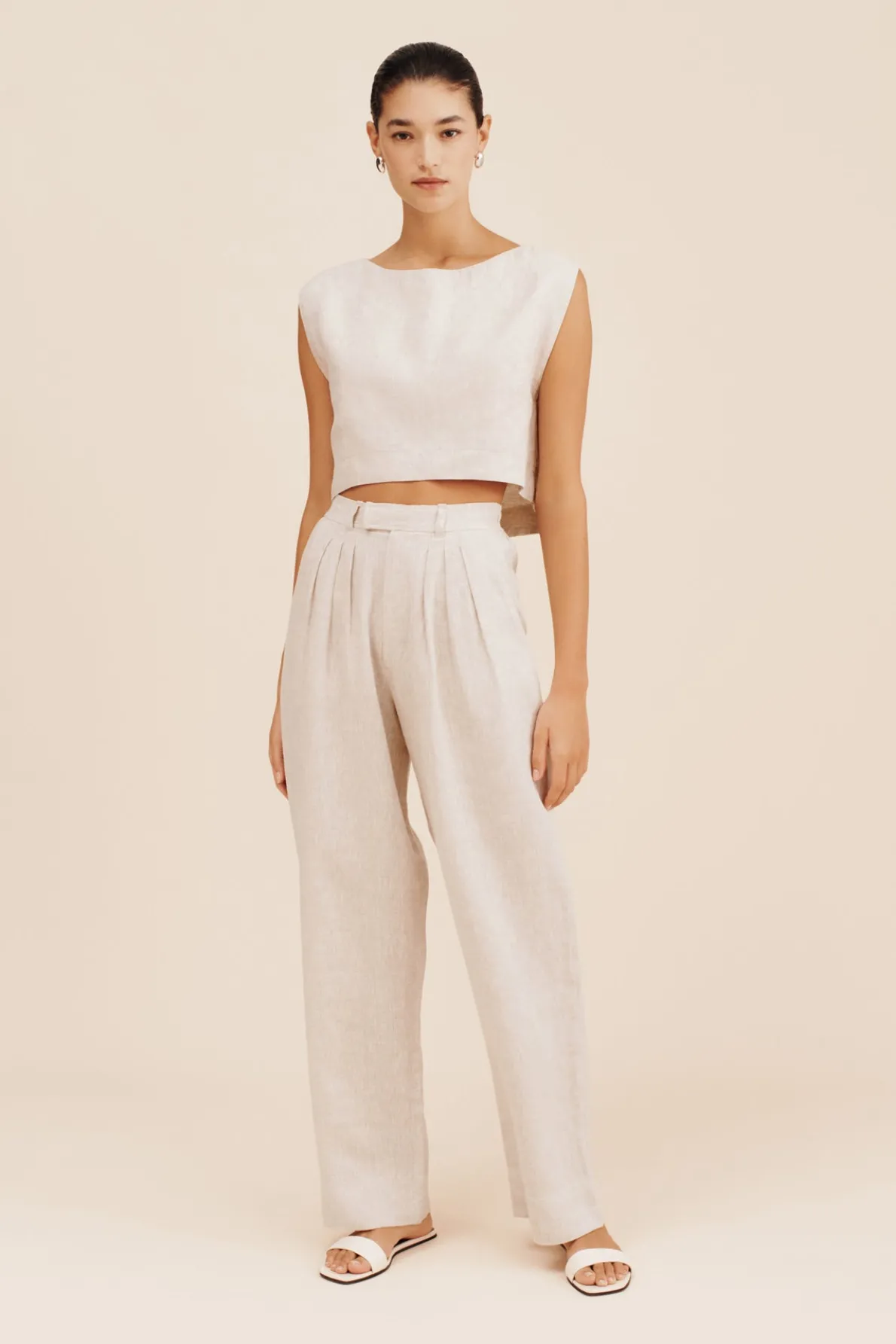 LOUIS TROUSER - NATURAL