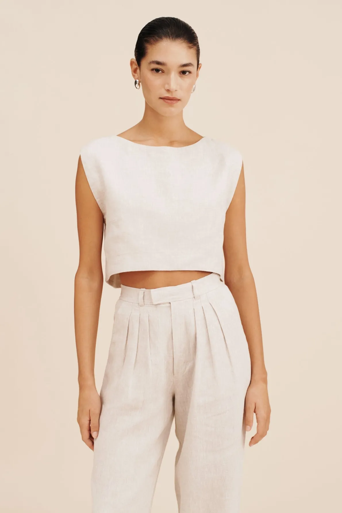 LOUIS TROUSER - NATURAL
