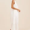 LOUISA SHIFT DRESS - VINTAGE WHITE