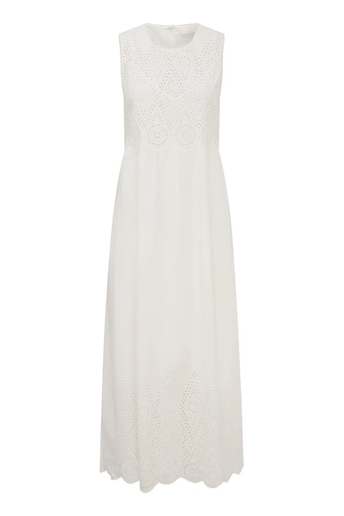 LOUISA SHIFT DRESS - VINTAGE WHITE