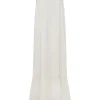 LOUISA TIE DRESS - VINTAGE WHITE