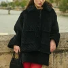 MARLEY JACKET - BLACK VELVET