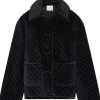 MARLEY JACKET - BLACK VELVET