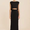 MARTINA CROP TOP - BLACK