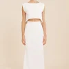 MARTINA CROP TOP - IVORY