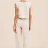 MARTINA CROP TOP - NATURAL