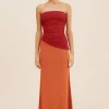 MASON SKIRT - BURNT ORANGE
