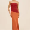 MASON SKIRT - BURNT ORANGE