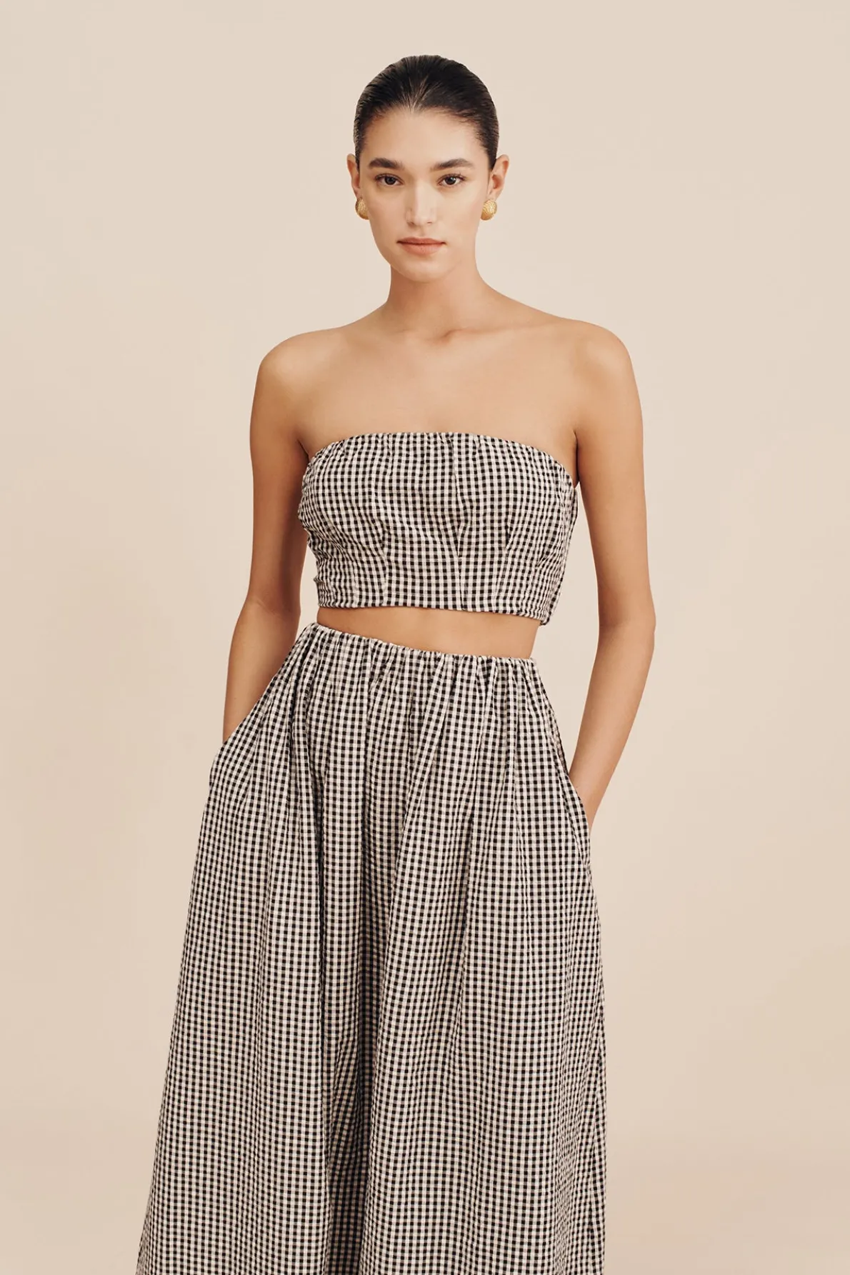 MIRA BANDEAU - GINGHAM