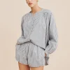 MIRA SHIRT - BLUE GINGHAM