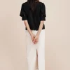 MYLAH TOP - BLACK