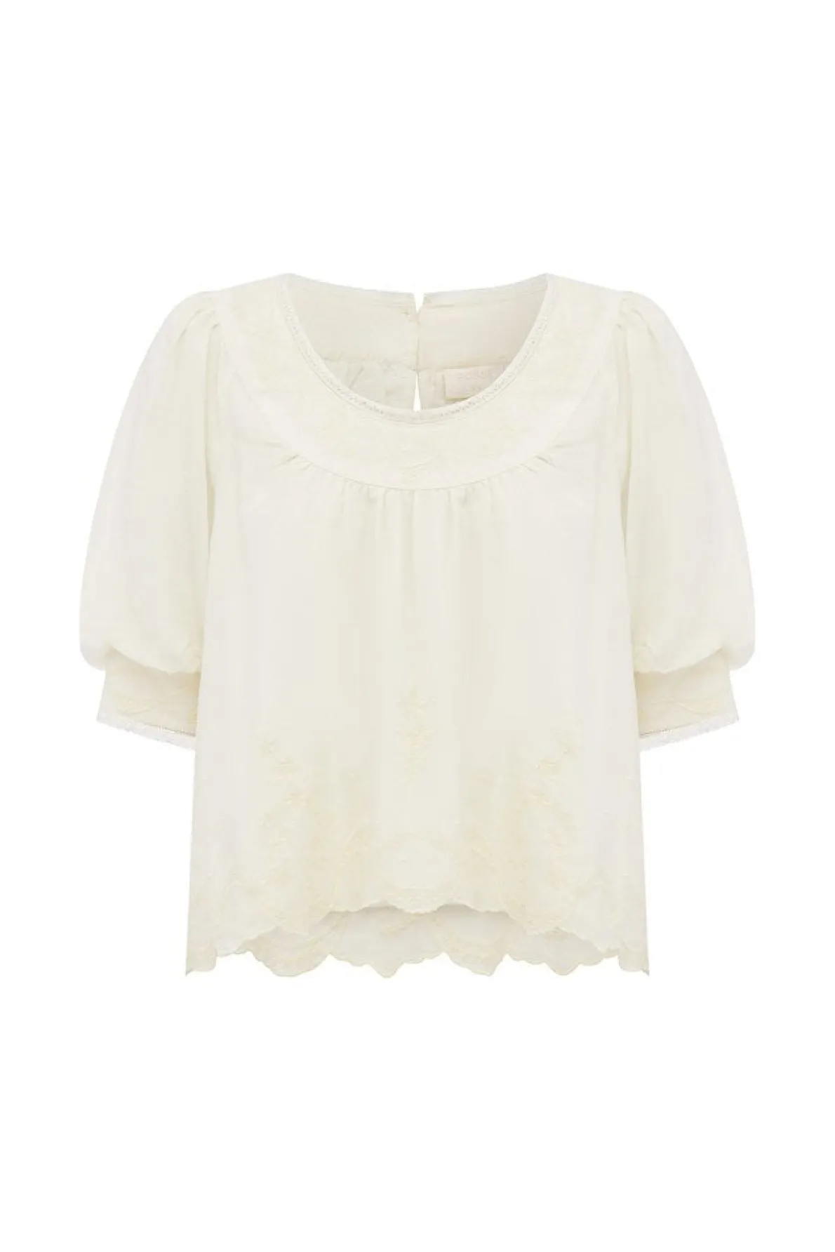 MYLAH TOP - CREAM