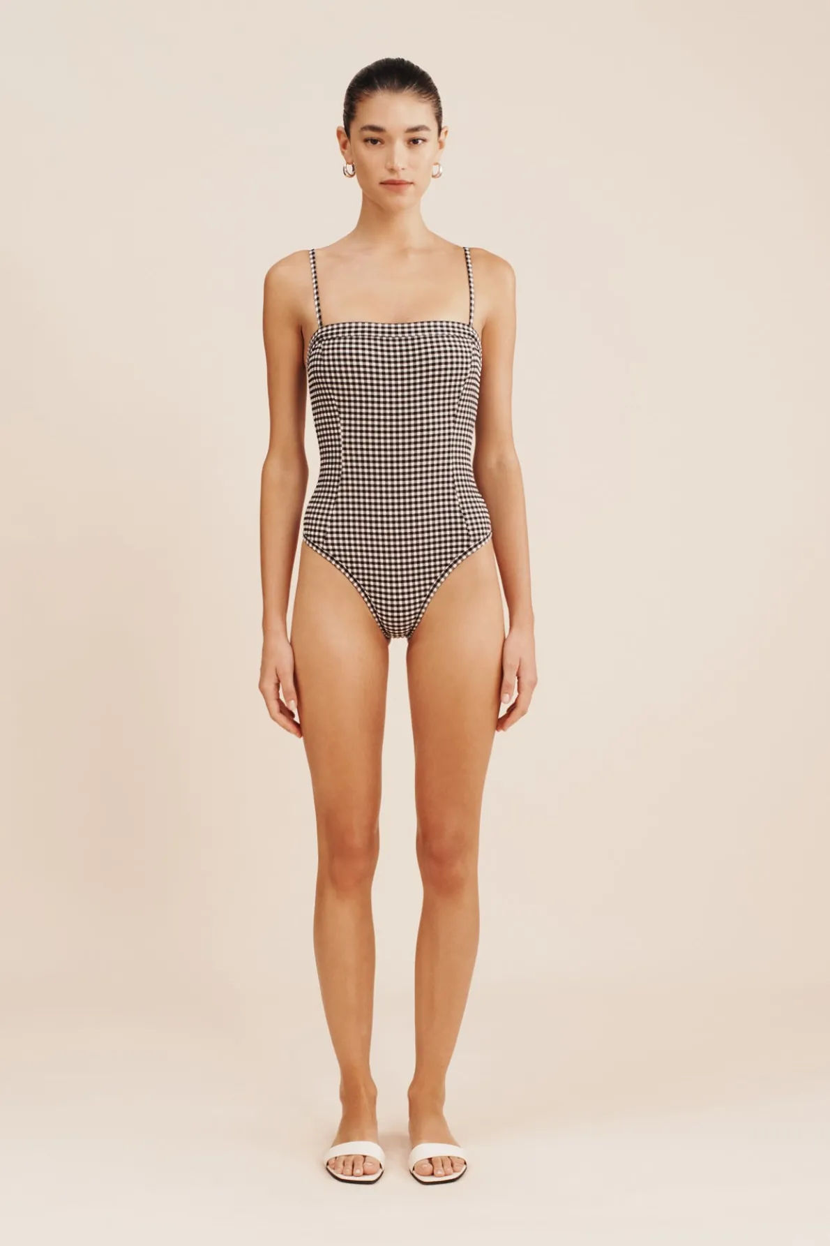 NORA ONE-PIECE - GINGHAM