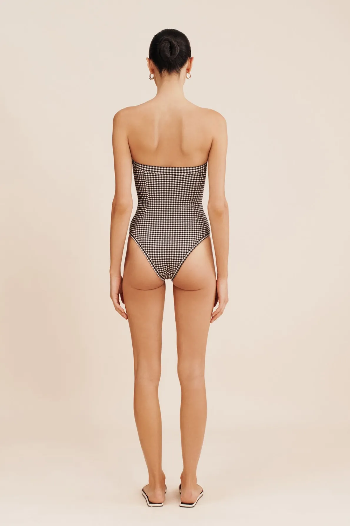 NORA ONE-PIECE - GINGHAM
