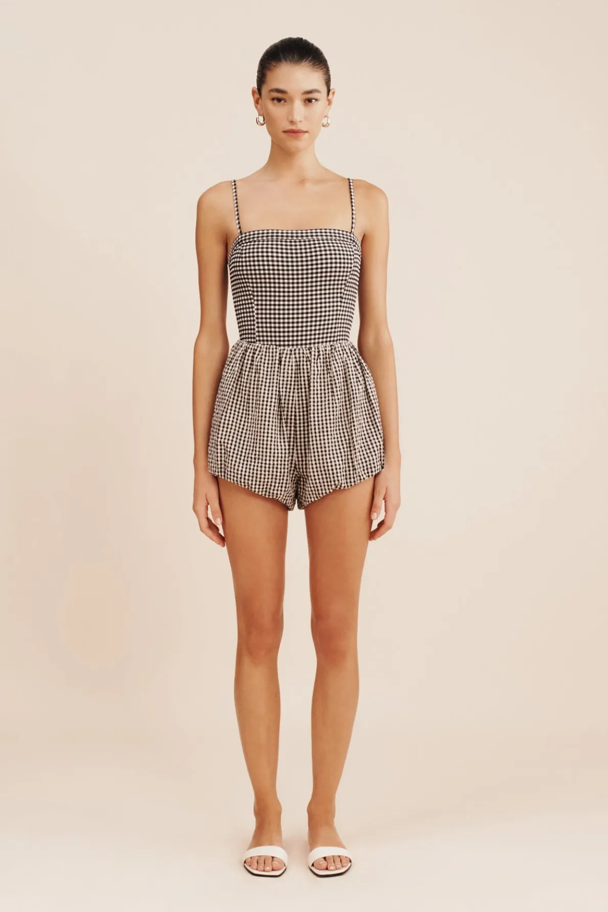 NORA ONE-PIECE - GINGHAM