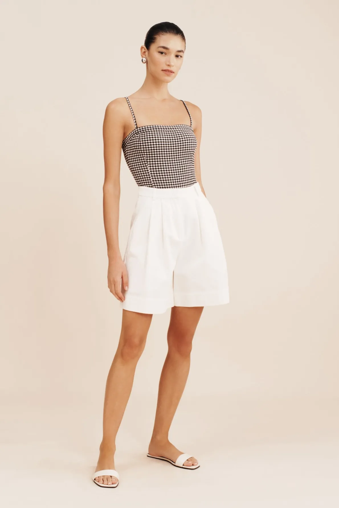 NORA ONE-PIECE - GINGHAM