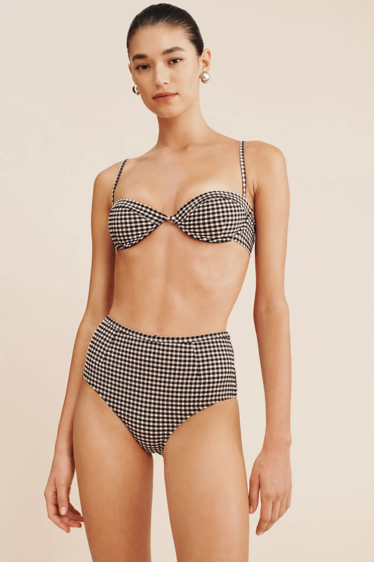 PIPER TOP - GINGHAM