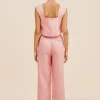 PRESLEY TROUSER - PINK SALT