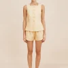 RIO VEST - DUSTY CITRON