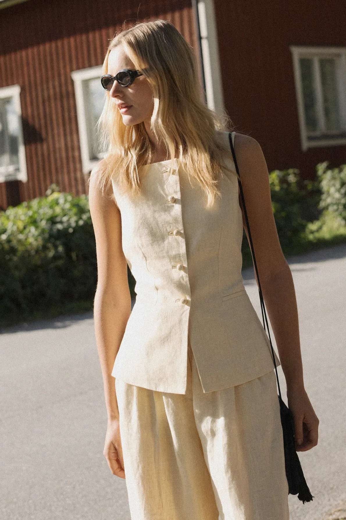 RIO VEST - DUSTY CITRON
