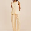 RIO VEST - DUSTY CITRON
