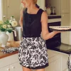 ROMEO APRON - NOIR BLOOM