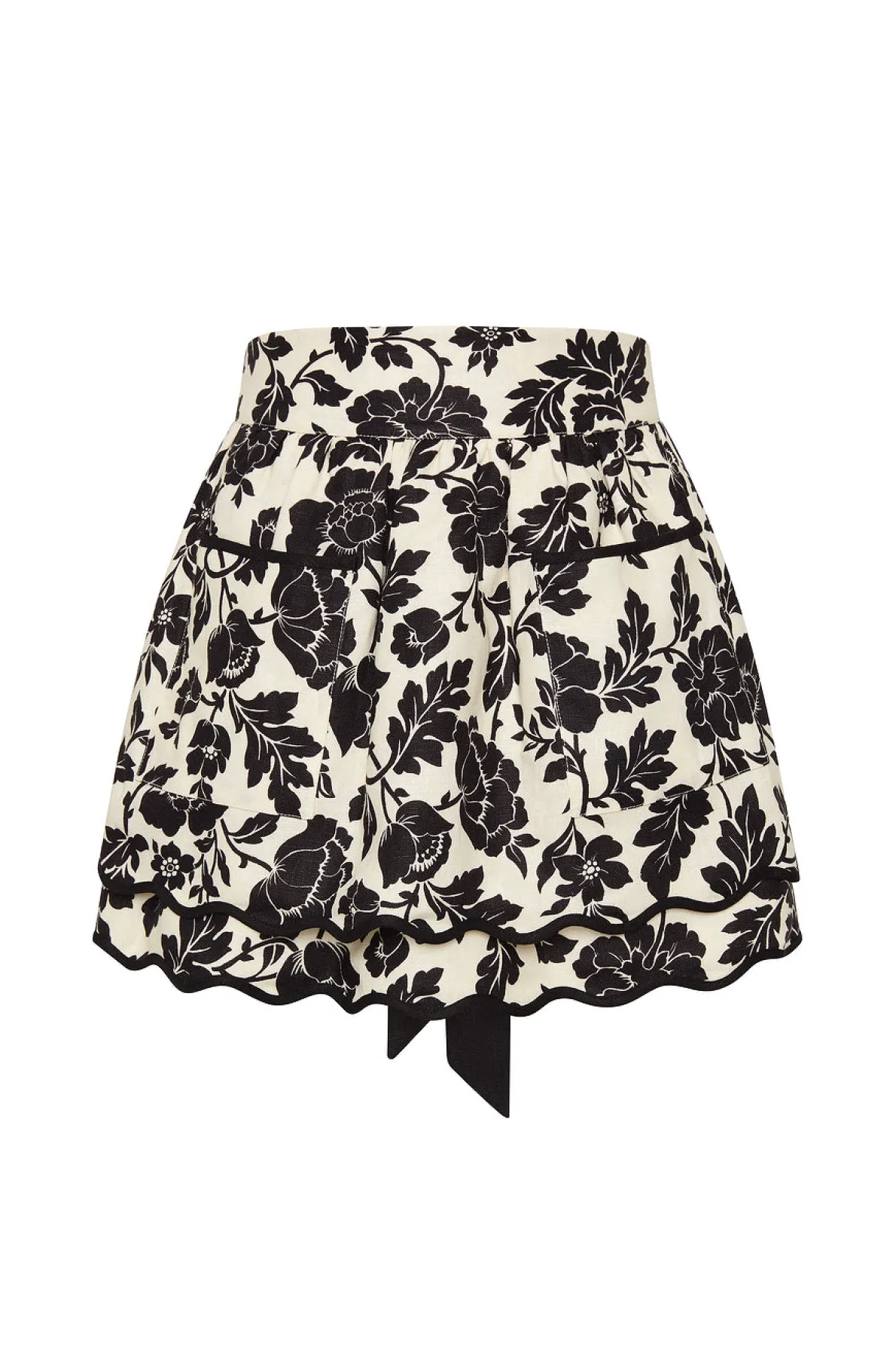 ROMEO APRON - NOIR BLOOM