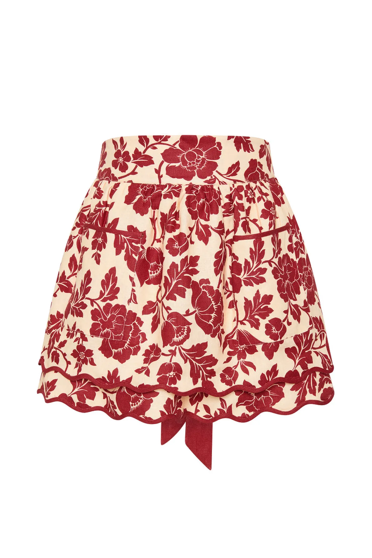 ROMEO APRON - SCARLET BLOOM