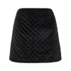 ROMEO MINI SKIRT - BLACK VELVET