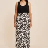 ROMEO SKIRT - NOIR BLOOM