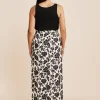 ROMEO SKIRT - NOIR BLOOM