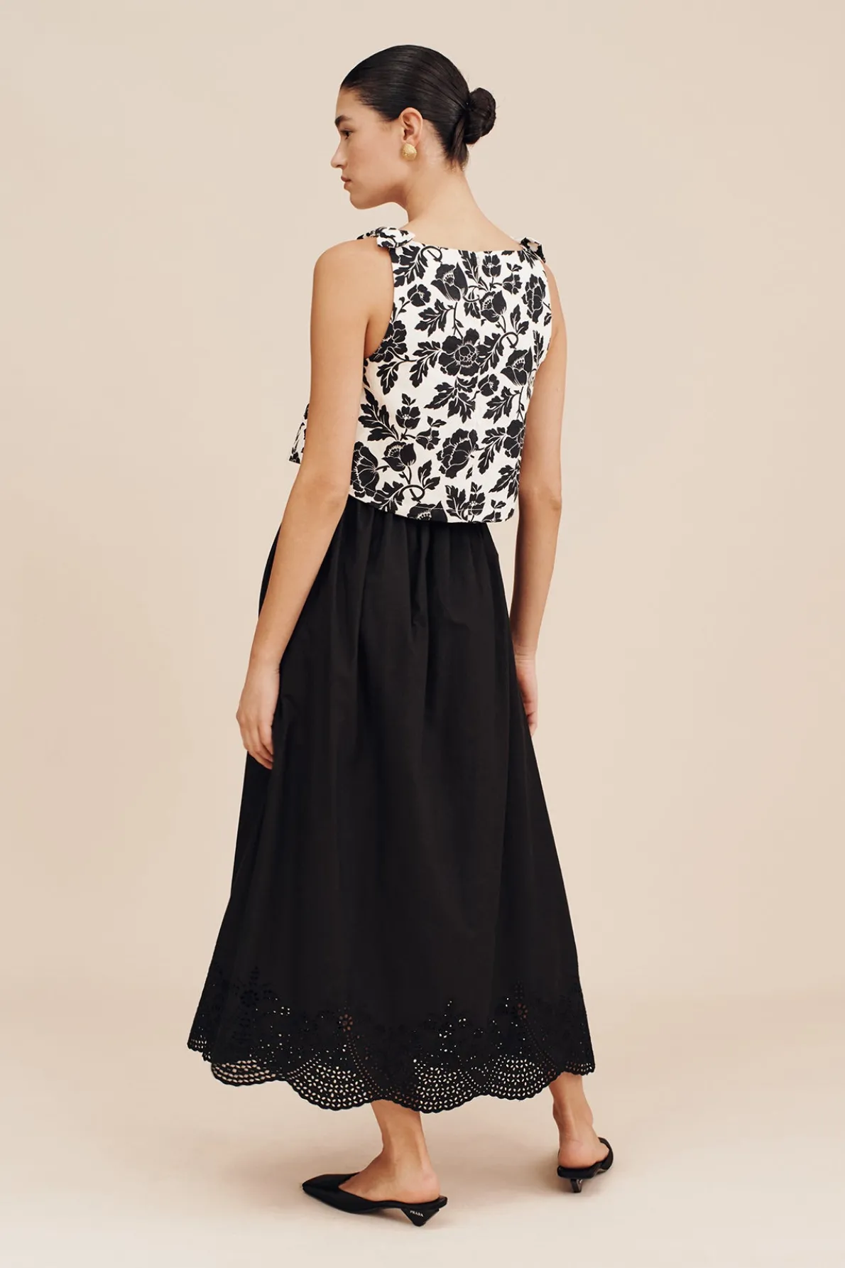 ROMEO TOP - NOIR BLOOM