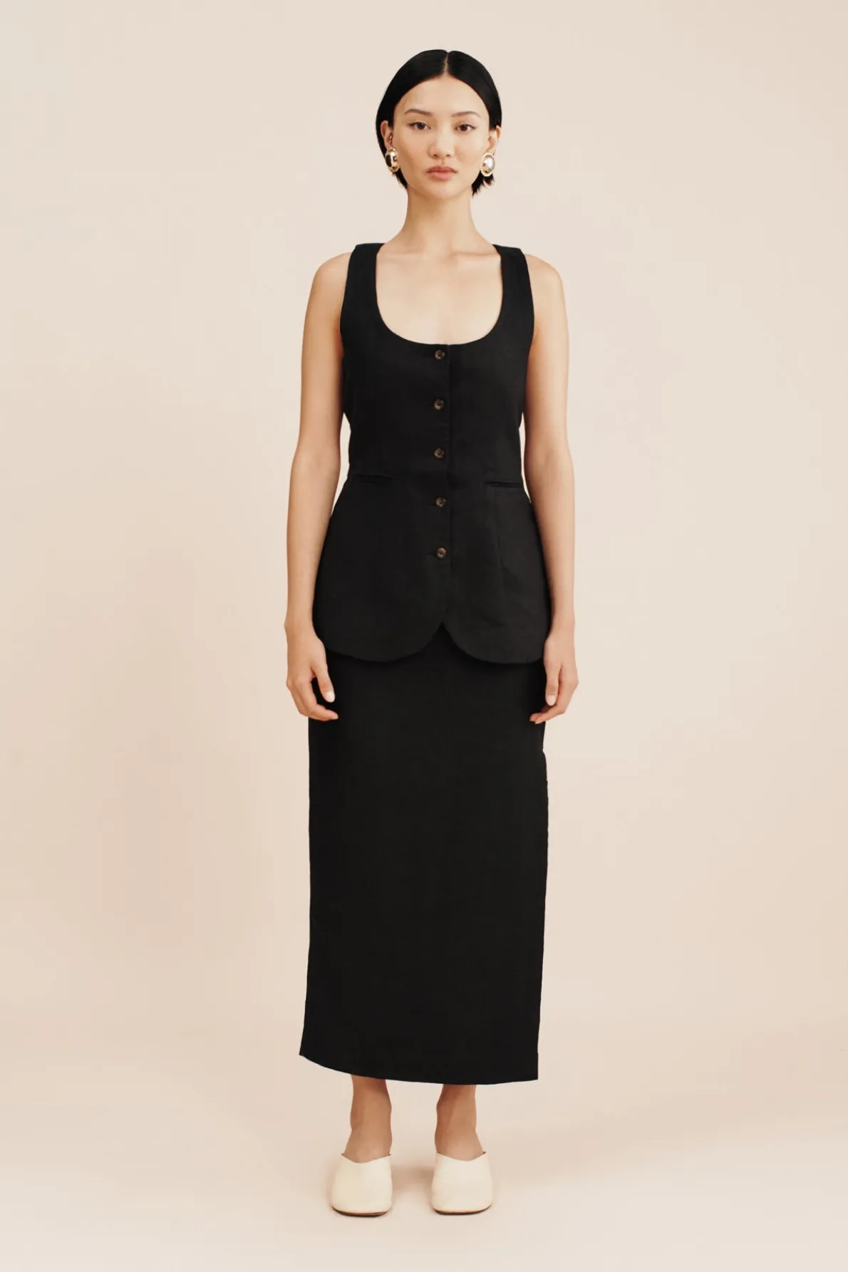 RUBEN GILET - BLACK