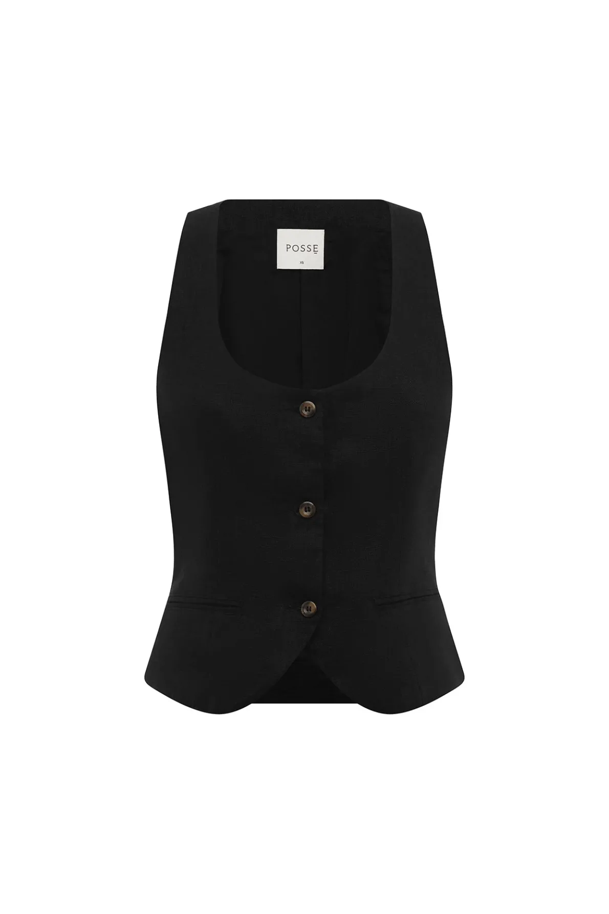 RUBEN VEST - BLACK
