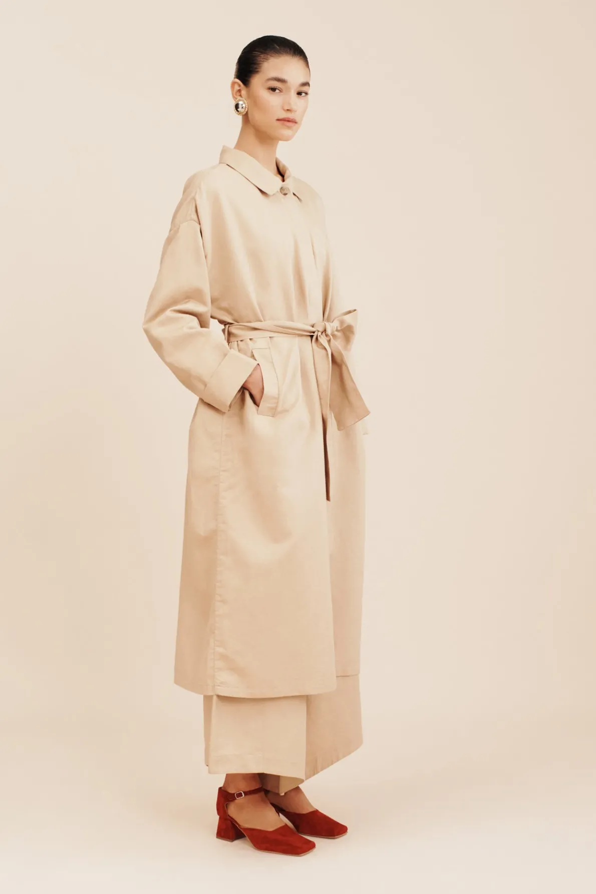 RUTH COAT - LATTE