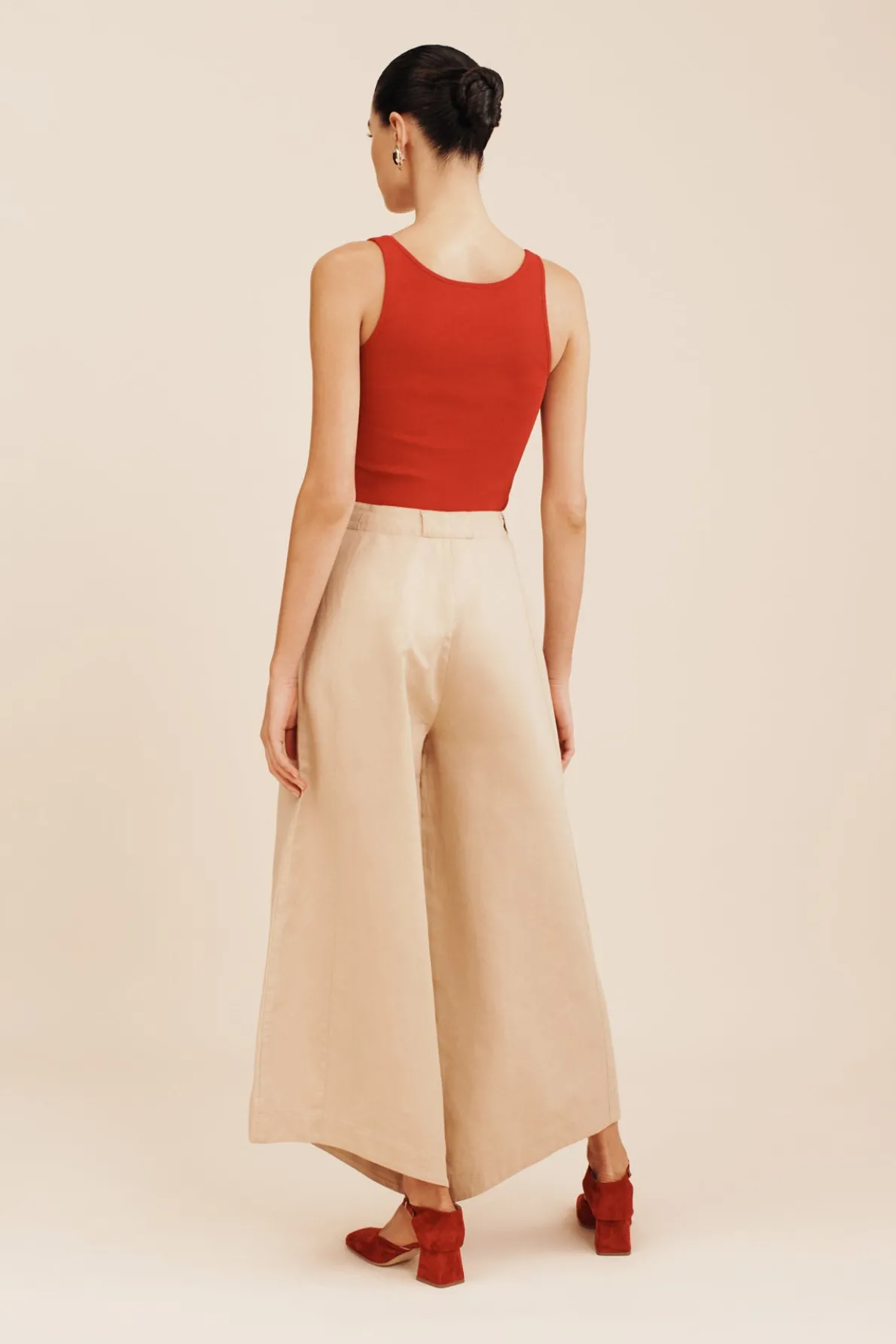 RUTH TROUSER - LATTE