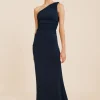 SASHA ONE SHOULDER TOP - ROYAL BLUE