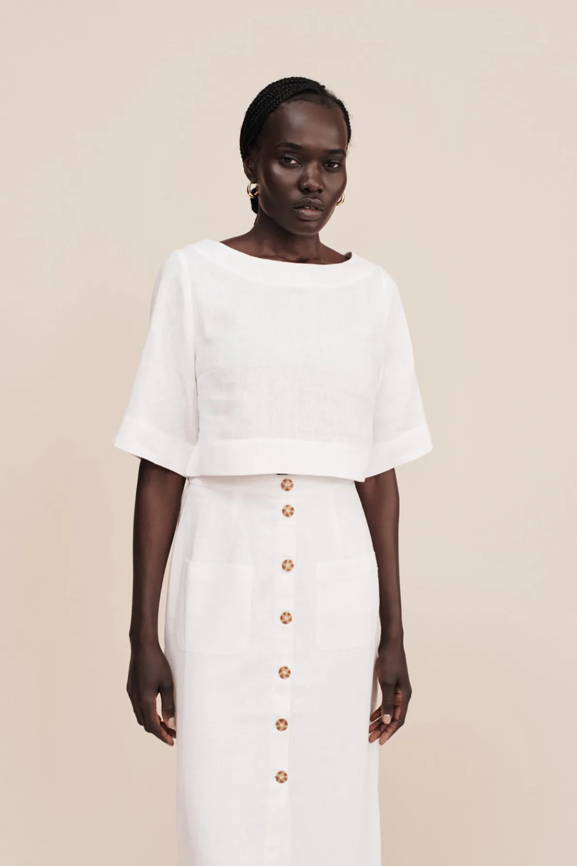 SHAY TOP - IVORY
