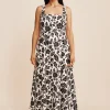 SKYLA DRESS - NOIR BLOOM