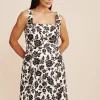 SKYLA DRESS - NOIR BLOOM