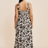 SKYLA DRESS - NOIR BLOOM