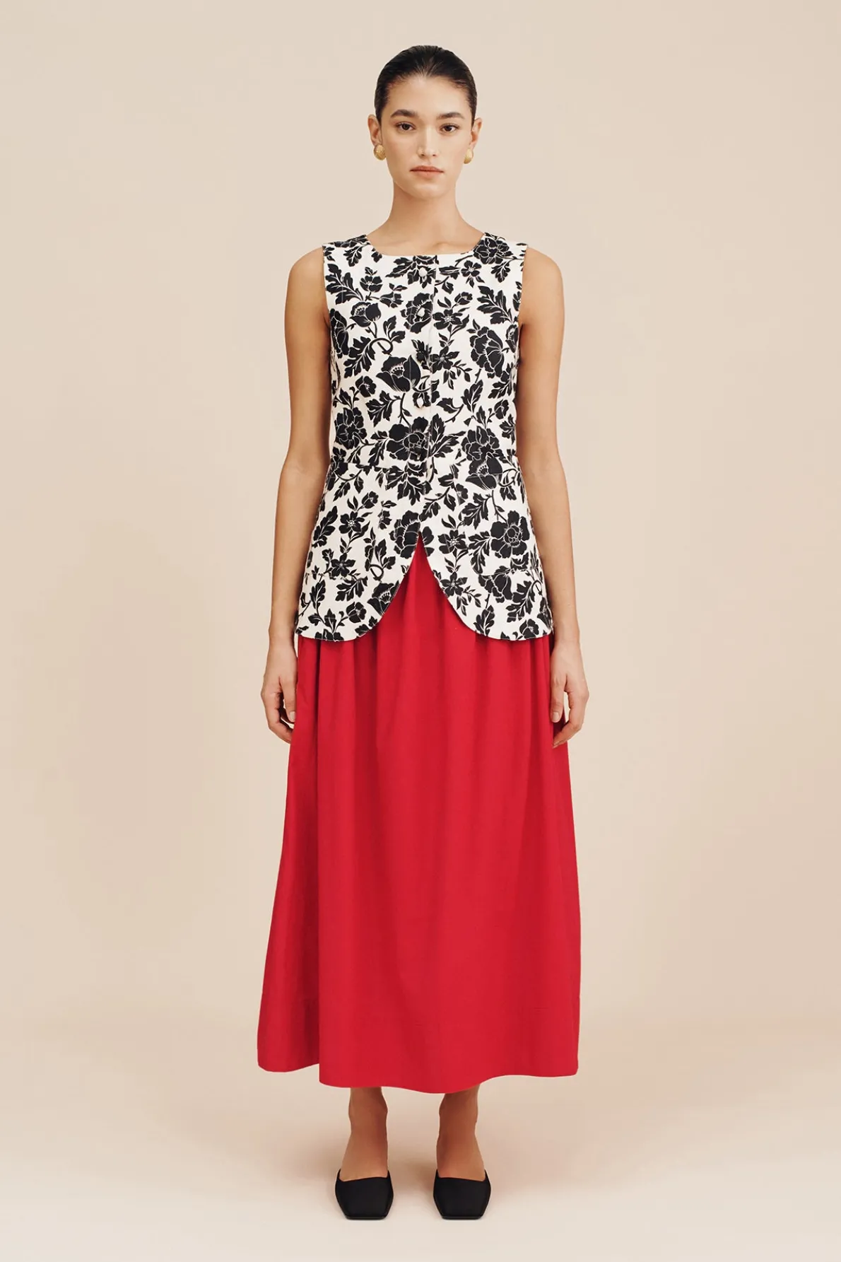 SYLVIE SKIRT - RUBY