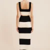 THEO CROP TOP - BLACK STRIPE