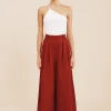 WESLEY TROUSER - GARNET