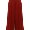 WESLEY TROUSER - GARNET